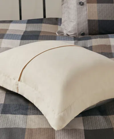 Madison Park Ridge Herringbone 6-pc. Duvet Cover Set, King/california King In Neutral