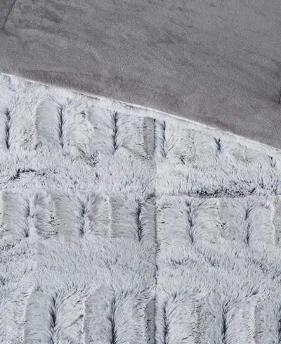 Madison Park Gia Faux-fur 2-pc. Comforter Set, Twin/twin Xl In Multi