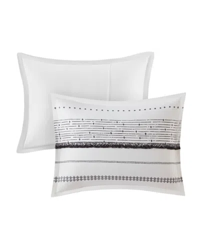 Ink+ivy Nea Boho Stripe Cotton 3-pc. Duvet Cover Set, King/california King In Multi