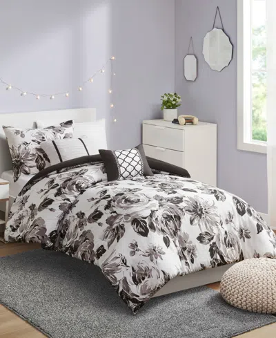 Intelligent Design Dorsey Floral 5-pc. Comforter Set, King/california King In Multi