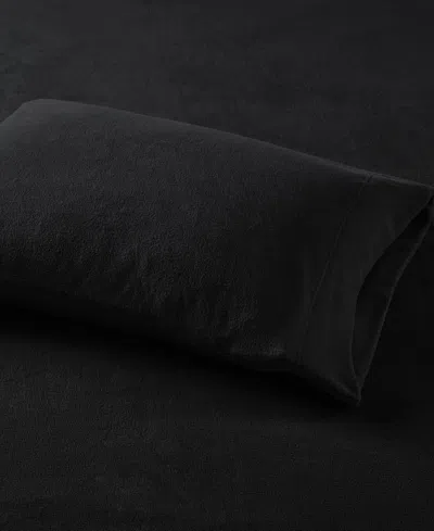 Madison Park Micro-fleece 4-pc. Sheet Set, California King In Black