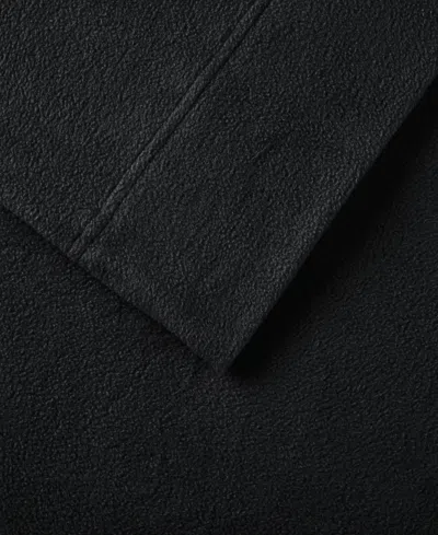 Madison Park Micro-fleece 4-pc. Sheet Set, California King In Black