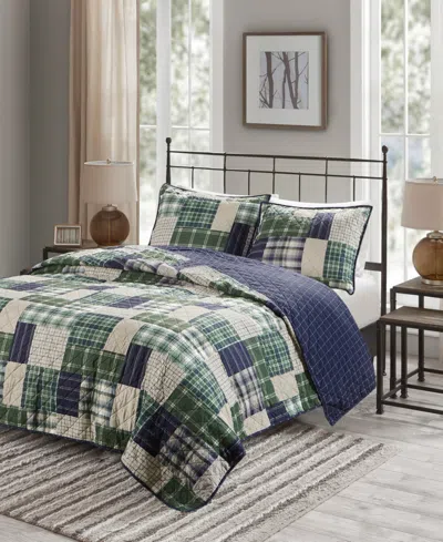 Madison Park Timber Reversible 3-pc. Quilt Set, King/california King In Multi
