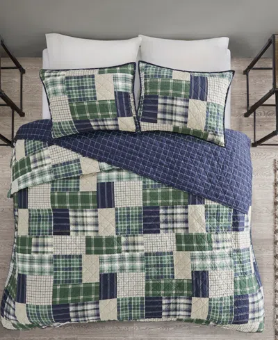 Madison Park Timber Reversible 3-pc. Quilt Set, King/california King In Multi