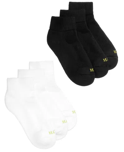 Hue Women's Quarter Top 6 Pack Socks In Multi