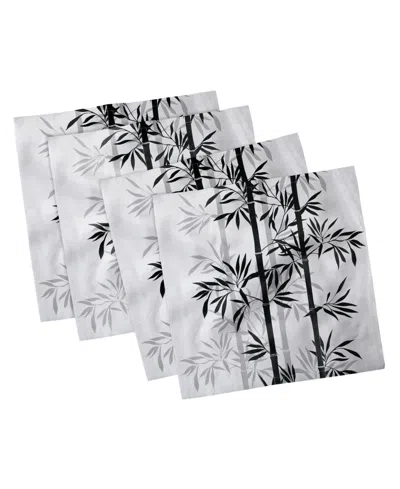 Ambesonne Tree Of Life Set Of 4 Napkins, 12" X 12" In Multi