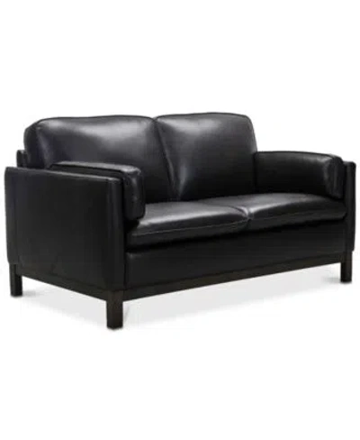 Macy's Closeout Virton Leather Sofa Collection Created For Macys