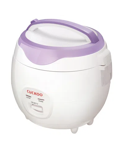 Cuckoo 6 Cup Electric Rice Cooker & Warmer Cr-0671v In Multi