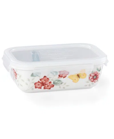 Lenox Butterfly Meadow Rectangle Food Storage Container In Blue