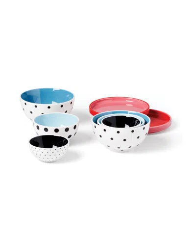 Kate Spade On The Spot 8 Piece Mini Nesting Set In Multi