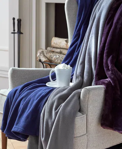 Vellux Luxury Plush Blanket, King In Sand