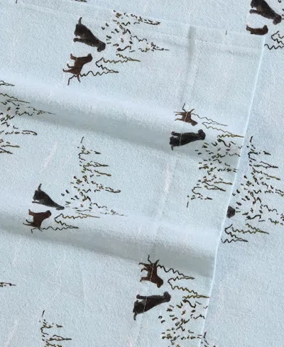 Eddie Bauer Printed Cotton Flannel 4-pc. Sheet Set, Full