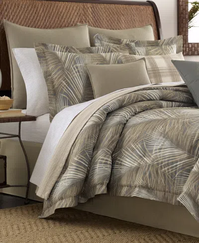 Tommy Bahama Home Raffia Palms Reversible Comforter Set, King