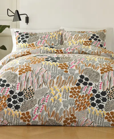 Marimekko Pieni Letto Cotton 3-pc. Duvet Cover Set, King In Multi