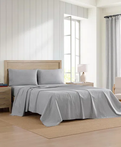 Tommy Hilfiger Printed 200-thread Count Cotton Percale 3-pc. Sheet Set, Twin Xl