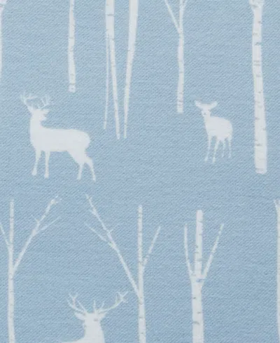 Eddie Bauer Printed Cotton Flannel 4-pc. Sheet Set, Full In Green