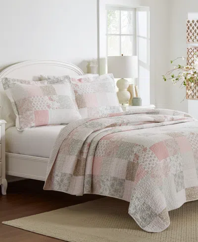 Laura Ashley Celina Patchwork 2-pc. Quilt Set, Twin