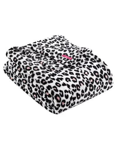 Betsey Johnson Betsey's Leopard Ultra Soft Plush Blanket, Twin In Multi