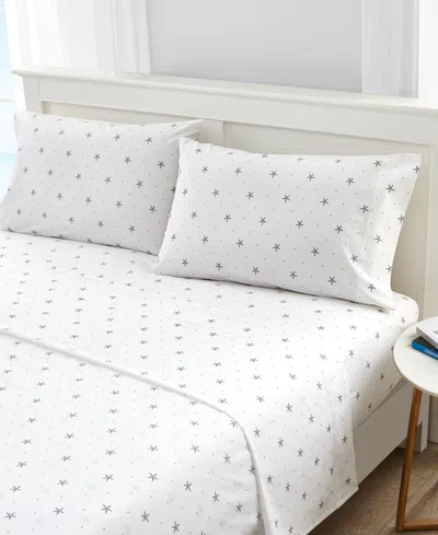 Nautica Star Spangled Coastal Cotton Percale 4-piece Sheet Set, Full In Multi