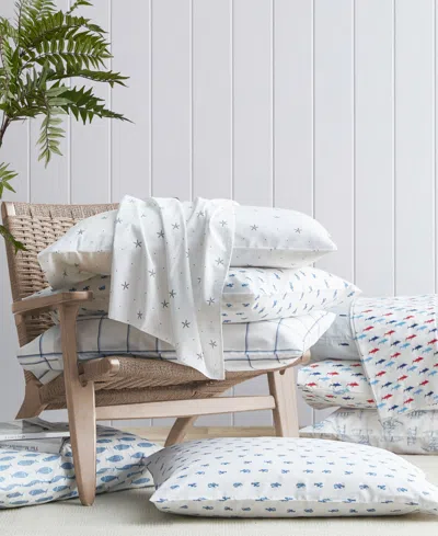 Nautica Star Spangled Coastal Cotton Percale 4-piece Sheet Set, Full In Multi