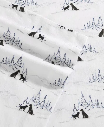 Eddie Bauer Printed Cotton Flannel 4-pc. Sheet Set, Queen