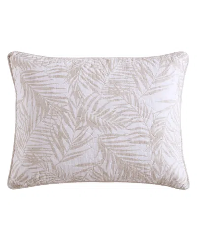 Tommy Bahama Home Closeout!  Palmday Cotton Reversible 2 Piece Quilt Set, Twin In Sand