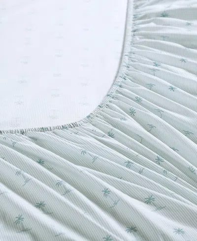 Tommy Bahama Home Cotton Percale 4 Piece Sheet Set, Queen