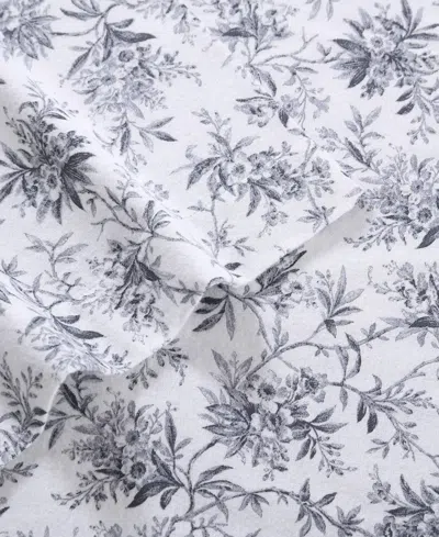 Laura Ashley Cotton Flannel 4-piece Sheet Set, King