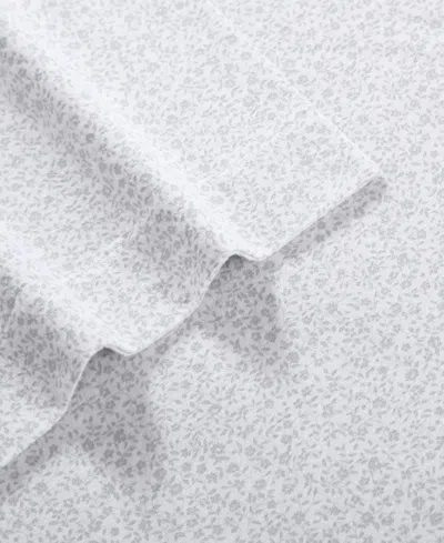 Laura Ashley Cotton Flannel 3 Piece Sheet Set, Twin