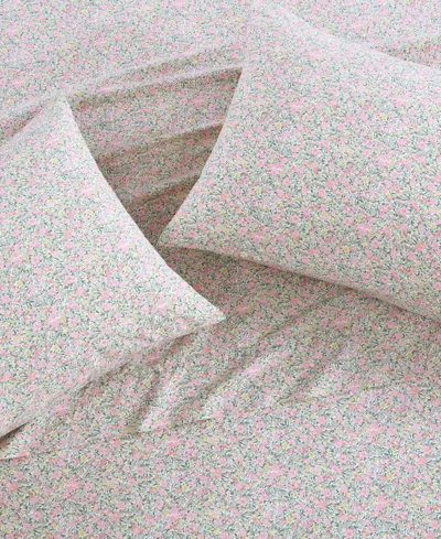 Laura Ashley Cotton Percale Pillowcase Pair, Standard