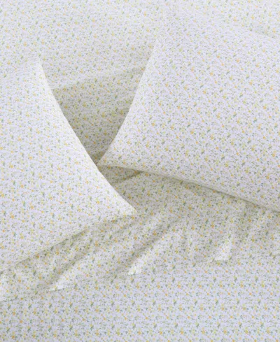 Laura Ashley Cotton Percale Pillowcase Pair, Standard
