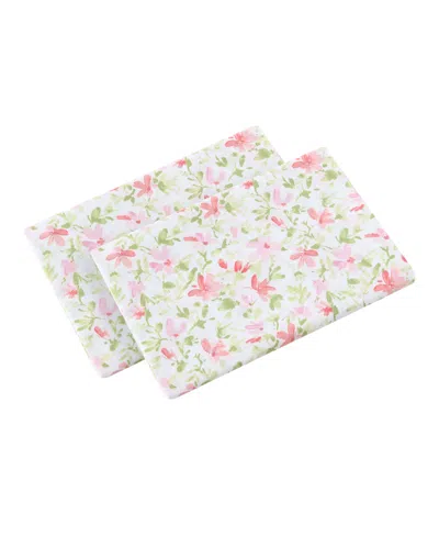 Laura Ashley Cotton Percale Pillowcase Pair, Standard