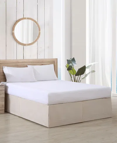 Tommy Bahama Home Solid Tailored Bed Skirt, Queen In Sand