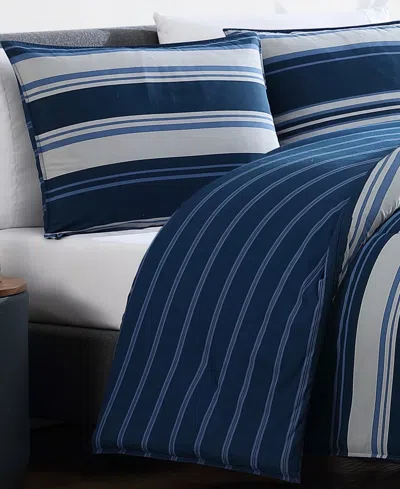 Nautica Lakeview Reversible 3 Piece Comforter Set, King In Multi