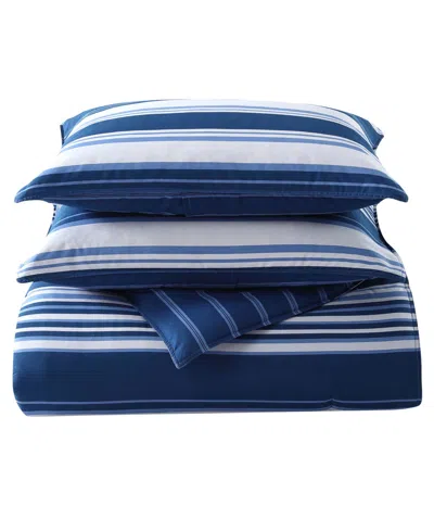 Nautica Lakeview Reversible 3 Piece Comforter Set, King In Multi