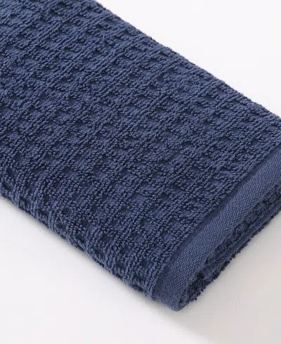 Tommy Bahama Home Northern Pacific Cotton Terry 2 Piece Hand Towel Set In Blue