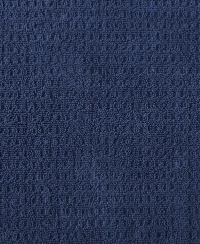 Tommy Bahama Home Northern Pacific Cotton Terry 12 Piece Wash Towel Set In Blue