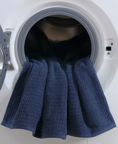 Tommy Bahama Home Northern Pacific Cotton Terry 12 Piece Wash Towel Set In Blue