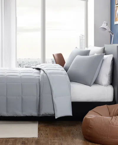 Nautica Closeout!  Longdale Solid Reversible 2 Piece Comforter Set, Twin