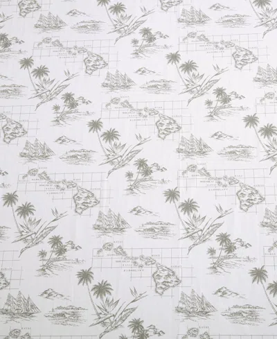 Tommy Bahama Home Cotton Percale 4 Piece Sheet Set, King