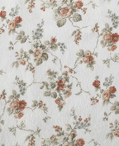 Laura Ashley Cotton Flannel 3 Piece Sheet Set, Twin