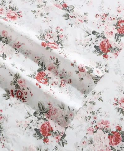 Laura Ashley Cotton Percale 4-pc. Sheet Set, King