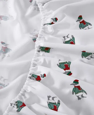 Nautica Closeout!  Printed Flannel 4-pc. Sheet Set, King