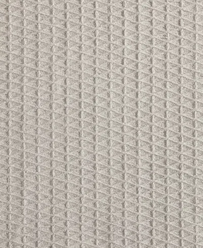 Nautica Closeout!  Baird Solid Cotton Dobby Reversible Blanket, Full/queen In Sand