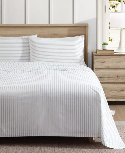 Eddie Bauer Printed 100% Cotton Percale 4-pc. Sheet Set, Full