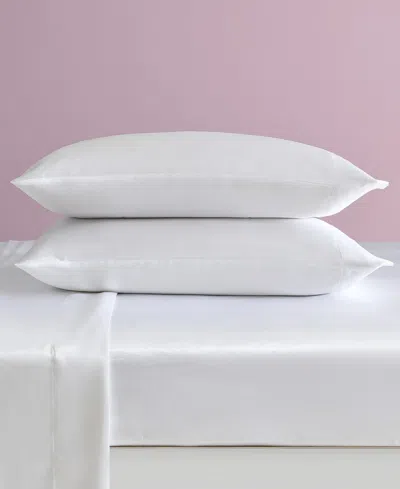 Betsey Johnson Closeout!  Satin 4-pc. Sheet Set, Full In White