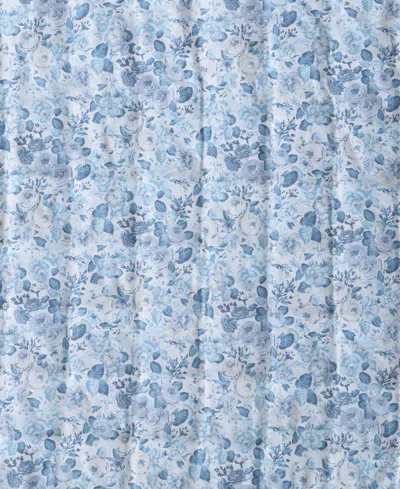 Laura Ashley Quartet Dot 2 Piece Quilt Set, Twin In Blue