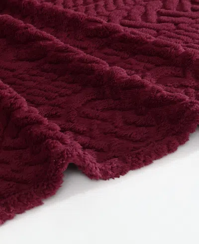 Nautica Declan Sherpa Throw, 60" X 50"