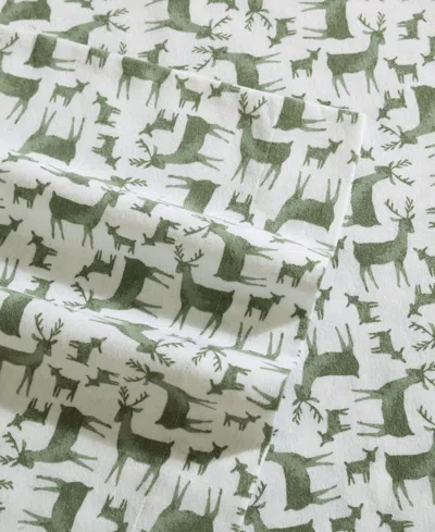 Eddie Bauer Holiday Cotton Flannel 3 Pc. Sheet Set, Twin