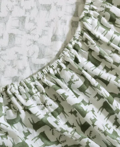 Eddie Bauer Holiday Cotton Flannel 3 Pc. Sheet Set, Twin